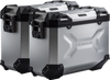 SW-MOTECH TRAX ADV Aluminum Case System - Silver - Ducati Multistrada 950/1200/1260/V2 '15-'24 KFT.22.114.70002/S