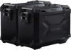 SW-MOTECH TRAX ADV Aluminum Case System - Black - Kawasaki Versys 650 '14-'24 KFT.08.518.70100/B