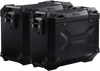 SW-MOTECH TRAX ADV Aluminum Case System - Black - Suzuki V-Strom 1050 '20-'24 KFT.05.936.70000/B