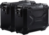 SW-MOTECH TRAX ADV Aluminum Case System - Black - Suzuki V-Strom 650 '04-'10 KFT.05.294.70000/B