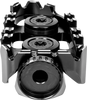 GILLES TOOLING Tech-X Enduro Footpeg - Driver - Black RGK-122-UF35-SET-B