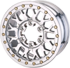 MOOSE RACING Wheel - 346X - Beadlock/6 Lug - Front/Rear - Silver - 15x7 - 6/5.5 - 5+2 346BLMO 157655P54