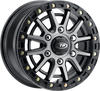ITP Wheel - SD10 Beadlock - Front/Rear - Brushed Gray w/Black - 16x7 - 6/5.5 - 78.9 mm 1622626720B