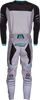MOOSE RACING Qualifier Pants - Gray/Teal - 38 2901-11827