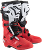 ALPINESTARS Tech 10 Enduro Boots - Bright Red/Black/White - US 8 2010025-3016-8