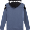 ALPINESTARS Velocity Zip Hoodie - Slate Blue/Black - Large 1244-53130-1101-L