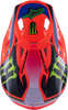 ALPINESTARS Supertech M10 Helmet - Deegan Monster - MIPS? - Gloss Orange Fluo/Purple/Pink Fluo - Small 8300425-433-S