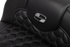 SADDLEMEN Roadsofa* Extended Reach Seat - with Backrest - Honeycomb - Dark Gray Stitch - FLTR/FLHX '23-'24 823-07-190B2