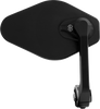 GILLES TOOLING Mirror - STRATOS - Side View - Diamond - Black - Right/Left - Each M03-01-BD