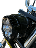 CUSTOM DYNAMICS LED Headlight - Shark Demon? - Pedestal Mount SD2-PM-W