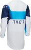 THOR Youth LAUNCHMODE Storm Jersey - White - Medium 2912-2569