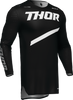 THOR SPORTMODE Brave Jersey - Black- Small 2910-8088