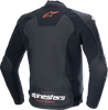 ALPINESTARS Faster v3 Airflow Leather Jacket - Black/Red Fluo - US 48 / EU 58 3103625-1030-58