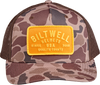 BILTWELL Bark Hat - Camo Brown 8002-2041-00