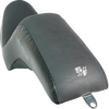 SLYFOX Drifter Seat - Gray Logo - Black Vinyl - Smooth - FXR '82-'00 SlyFox4681B