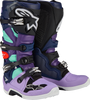 ALPINESTARS Limited Edition Imperial Tech 7 Boots - Purple/Blue/Black - US 11 2012014-387-11