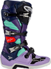 ALPINESTARS Limited Edition Imperial Tech 7 Boots - Purple/Blue/Black - US 11 2012014-387-11