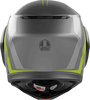 AGV Streetmodular Helmet - Resia - Matte Gray/Black/Yellow Fluo - 2XL 21182960020072X