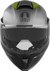 AGV Streetmodular Helmet - Resia - Matte Gray/Black/Yellow Fluo - Large 2118296002007L