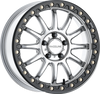 RACELINE WHEELS Wheel - Alpha - Front/Rear - Hyper Silver/with Black Ring - 17x7 - 4/156 - +40 mm A14SB-77056+40