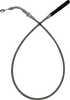 Fat Baggers Inc EZ Install Upper Clutch Cable for FLHX 2021-2023 +10" Braided 118010