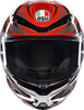 AGV K6 S Helmet - Reeval - White/Red/Gray - 2XL 2118395002-023-XXL