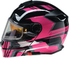 Z1R Solaris Helmet - First Tracks - Electric - Dual Pane - Black/Pink - 2XL 0120-0848