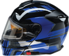 Z1R Solaris Helmet - First Tracks - Electric - Dual Pane - Black/Blue - XL 0120-0835
