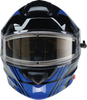 Z1R Solaris Helmet - First Tracks - Electric - Dual Pane - Black/Blue - Medium 0120-0833