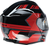 Z1R Solaris Helmet - First Tracks - Electric - Dual Pane - Black/Red - Large 0120-0828