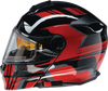 Z1R Solaris Helmet - First Tracks - Electric - Dual Pane - Black/Red - XS 0120-0825