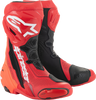 ALPINESTARS Supertech R Vented Boots - Red - US 9/EU 43 2220121-3029-43
