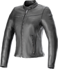 ALPINESTARS Stella Tory Leather Jacket - Black - 2XL 3113824-1100-2X
