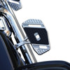  ARLEN NESS Forged Passenger Floorboard Mounts - Chrome 410-034 