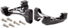 ARLEN NESS Forged Passenger Floorboard Mounts - Black 410-033