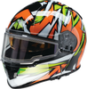 Z1R Warrant Snow Helmet - Neuron - Orange/Green - Medium 0101-17225