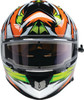  Z1R Warrant Snow Helmet - Neuron - Orange/Green - Medium 0101-17225 