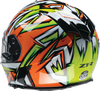 Z1R Warrant Snow Helmet - Neuron - Orange/Green - XS 0101-17223