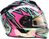 Z1R Warrant Snow Helmet - Neuron - Pink/Teal - Large 0101-17214