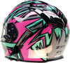Z1R Warrant Snow Helmet - Neuron - Pink/Teal - Large 0101-17214
