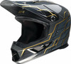  Z1R Rise 2.0 Helmet - Hyacinth - Black/Gold - Small 0110-8626 