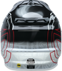 MOOSE RACING F.I. Helmet - Deceit - MIPS? - Black/White/Red - XS 0110-7989