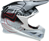 MOOSE RACING F.I. Helmet - Deceit - MIPS? - Black/White/Red - XS 0110-7989