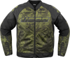 ICON Overlord3* CE Magnacross Jacket - Green - Medium 2820-6719