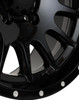  HIGH LIFTER Wheel - HL25 - Front/Rear - Black - 15x7 - 4/156 - 4+3 (+10 mm) 15HL25-1256 