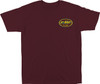  FMF Golden Stay T-Shirt - Maroon - Small SP24118904MRNSM 
