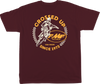 FMF Crossed Up T-Shirt - Maroon - Large SP24118901MRNLG