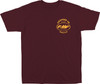  FMF Crossed Up T-Shirt - Maroon - Large SP24118901MRNLG 