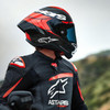  ALPINESTARS Supertech R10 Helmet - Element - Carbon/Red/White - 2XL 8200324-1363-XXL 