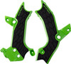  ACERBIS X-Grip Frame Guards - Green/Black - KX 450 2983671089 